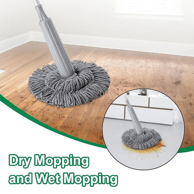 2 in 1 Dehydrated Floor Cleaning Mop Stick