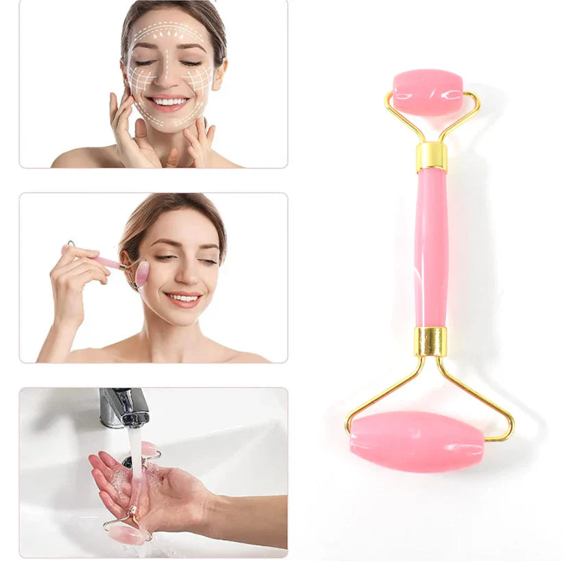 Double Ended Smooth Facial Massage Roller