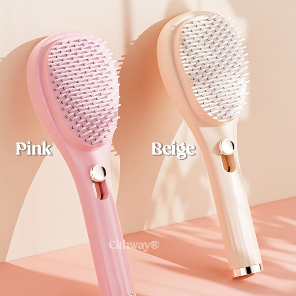 Easy-Cleaning Retractable Massage Hair Brush